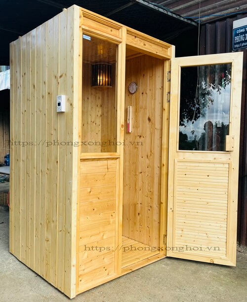 Phòng Sauna 1m11x1m21x2m1 rời - Ảnh 6