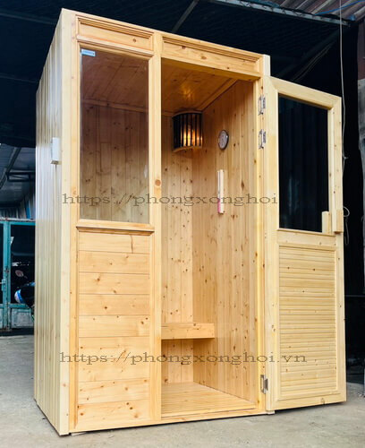 Phòng Sauna 1m11x1m21x2m1 rời - Ảnh 5